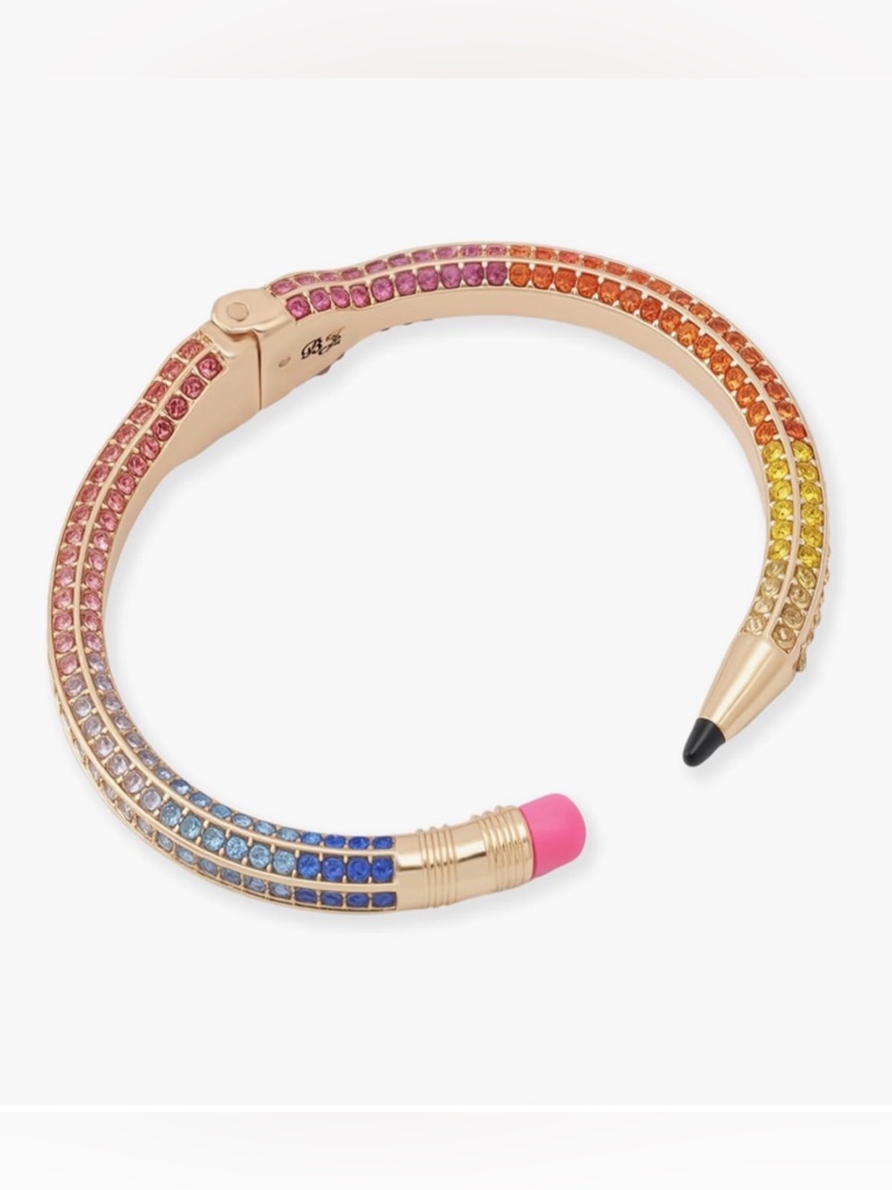 Betsey Johnson Sparkly Cuff Pencil Bracelet